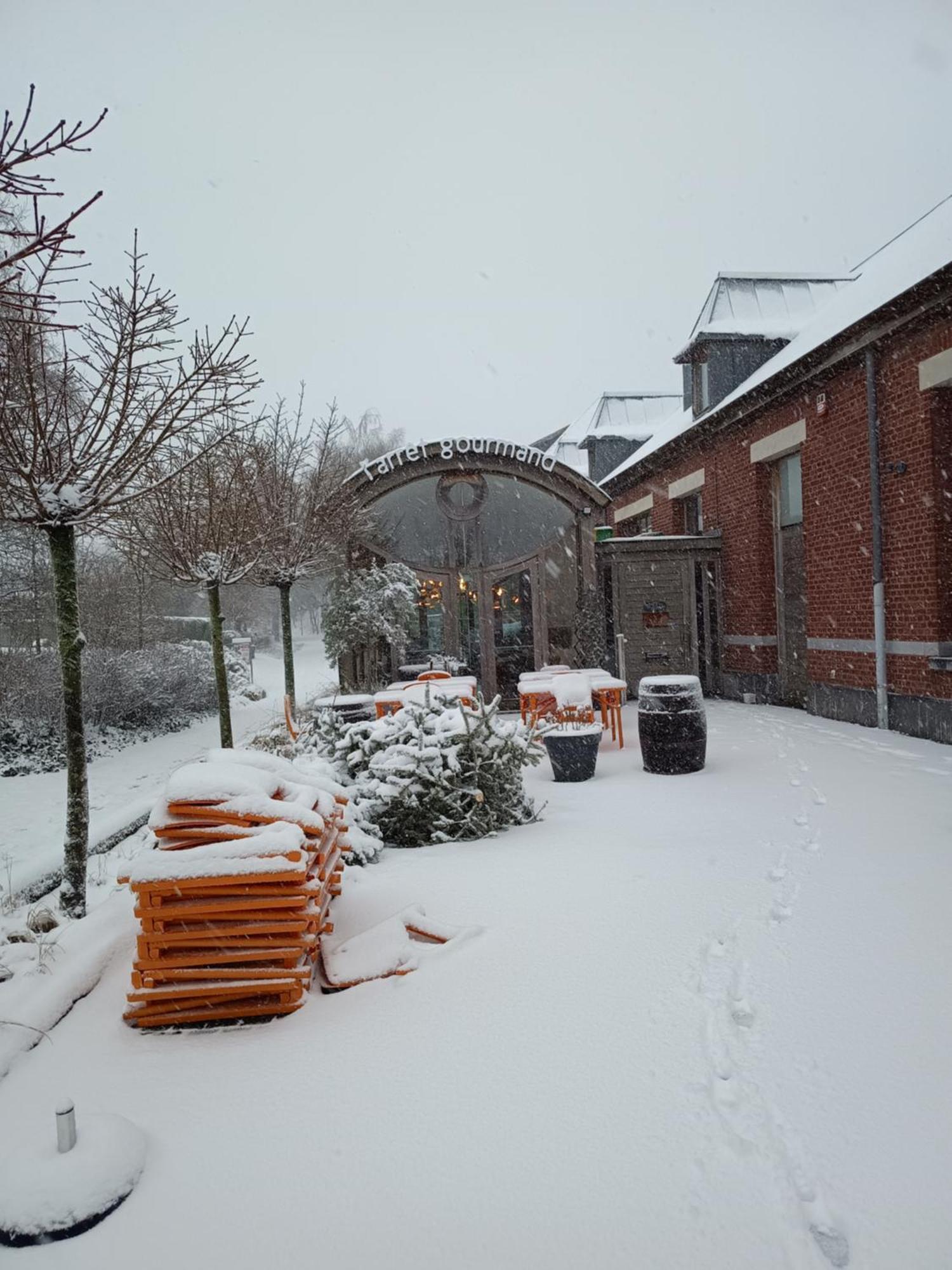 Le Logis Du Plateau Hotel Herve Luaran gambar